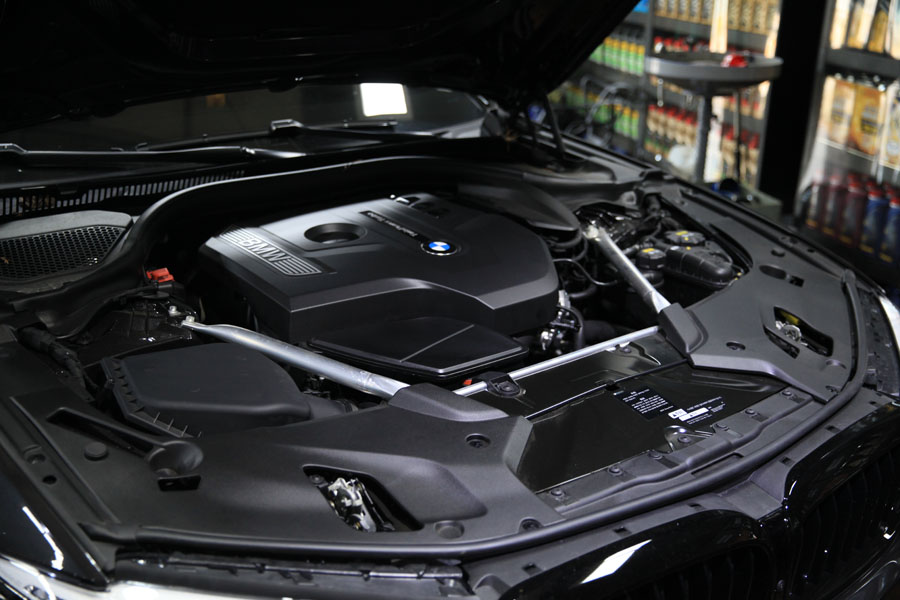 BMW 530I 길들이기 엔진오일 교체 합성유로 작업완료 20 020 IMG 7785