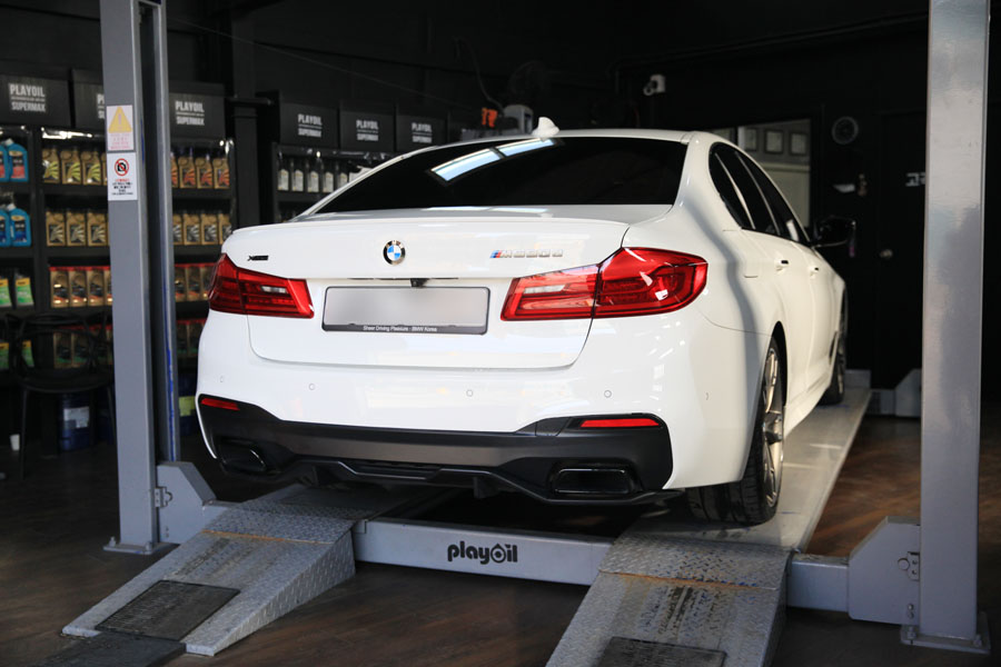 BMW M550D 엔진오일 교체 그리고 디퍼렌셜 오일도 함께 1 001 IMG 4844