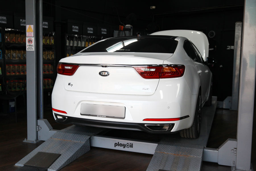 합성유로 잘 관리되고 있는 올뉴K7 엔진오일 교체 1 010 IMG 7304