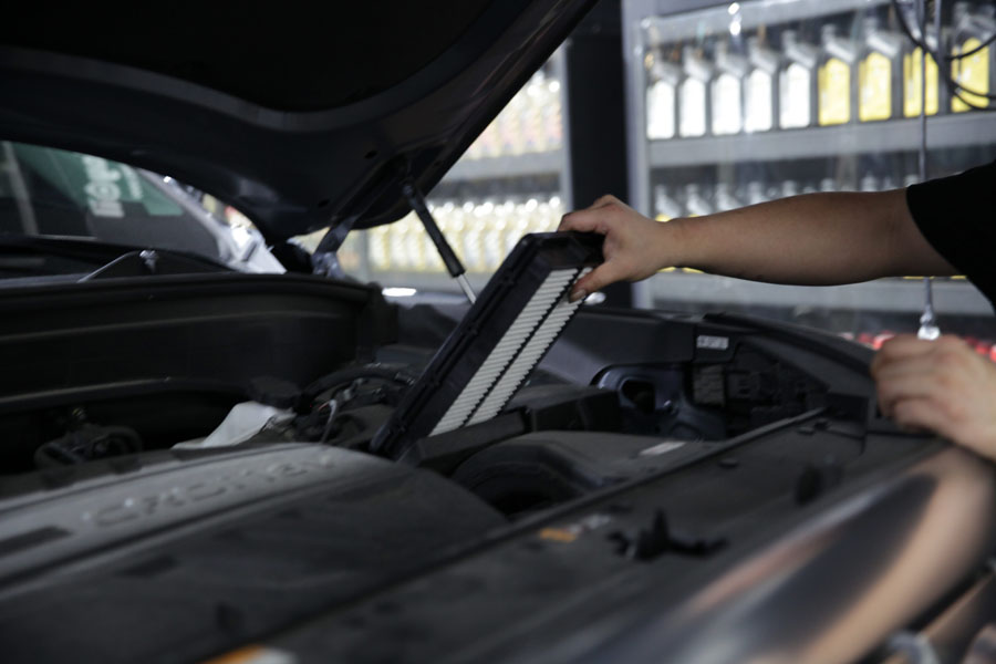 팰리세이드 엔진오일 교체 합성유 교환으로 유지관리 12 011 IMG 0291