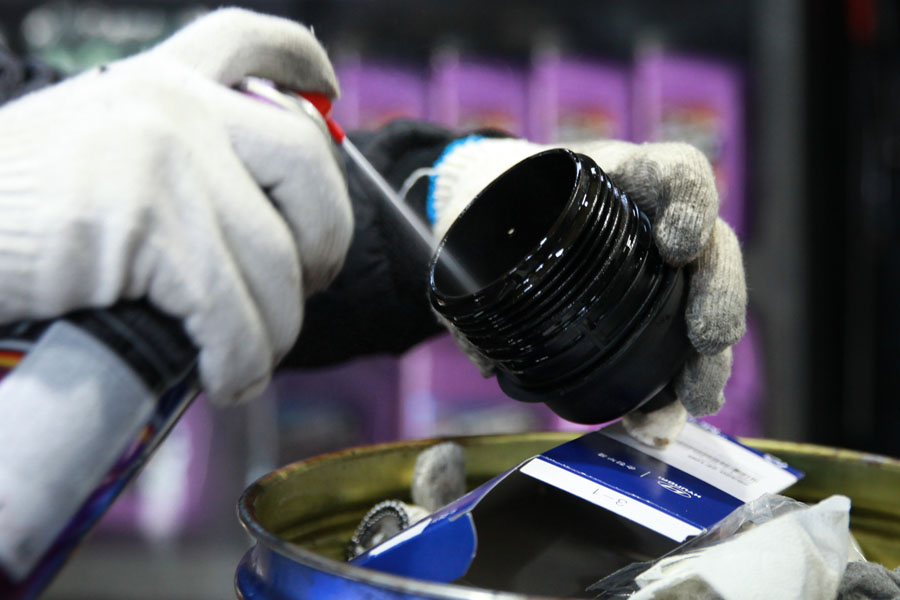 합성유로 잘 관리되고 있는 올뉴K7 엔진오일 교체 6 015 IMG 7308