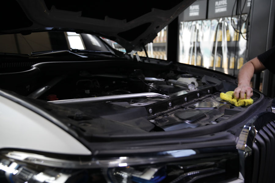 수원 플레이오일에서 BMW X7 엔진오일 교체 17 017 IMG 3470