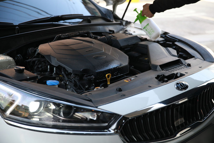 합성유로 잘 관리되고 있는 올뉴K7 엔진오일 교체 9 018 IMG 7313