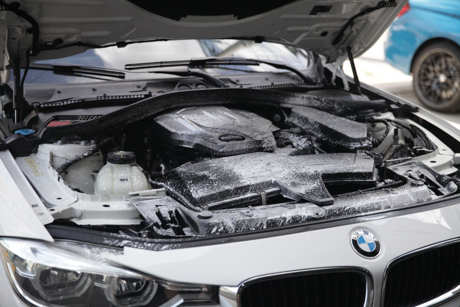 BMW 320D 엔진오일 교환하는 곳 합성유 전문점으로 선택 20 019 IMG 1055