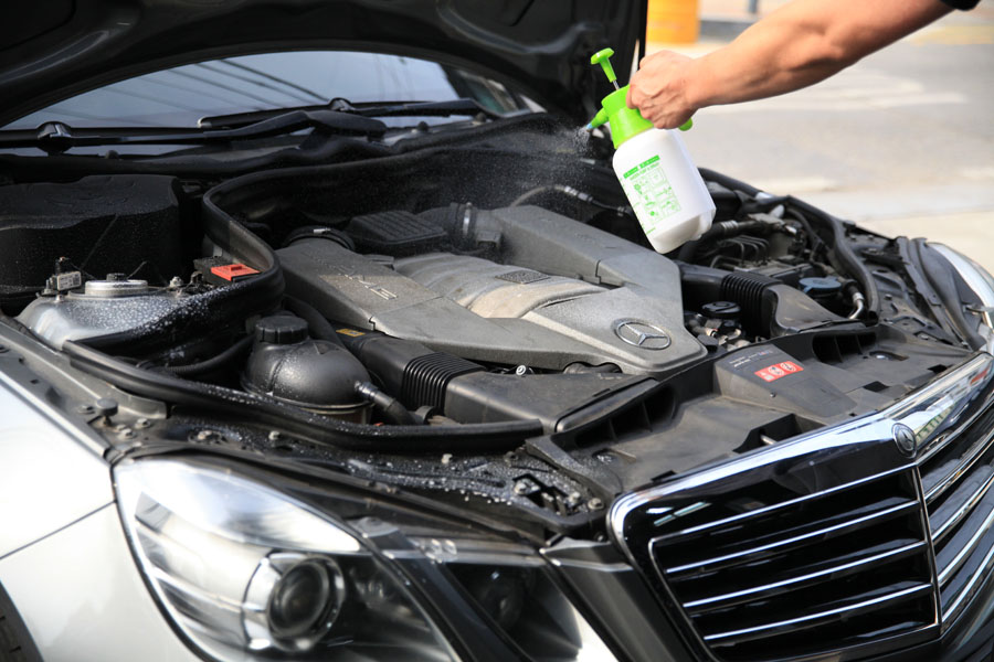 벤츠 E63 AMG 엔진오일 교환을 합성유 전문점에서 진행 19 019 IMG 1890