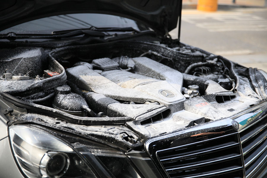 벤츠 E63 AMG 엔진오일 교환을 합성유 전문점에서 진행 20 020 IMG 1891