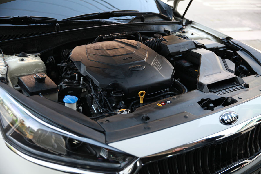 합성유로 잘 관리되고 있는 올뉴K7 엔진오일 교체 11 020 IMG 7315