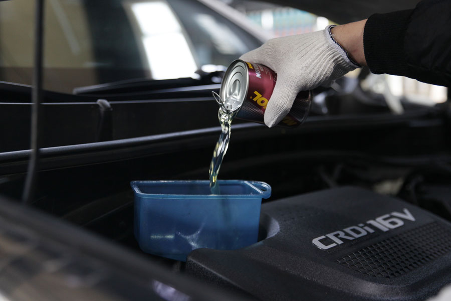 스포티지 미션오일 교환과 엔진오일 깨끗한 클리닝으로 완벽한 교체작업 2 002 IMG 7417 1