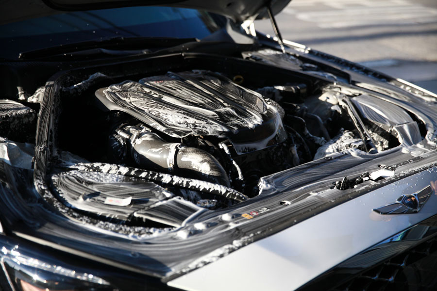 3.3 터보 제네시스 G80 스포츠 엔진오일 교체 꾸준하게 합성유로 16 016 IMG 7109