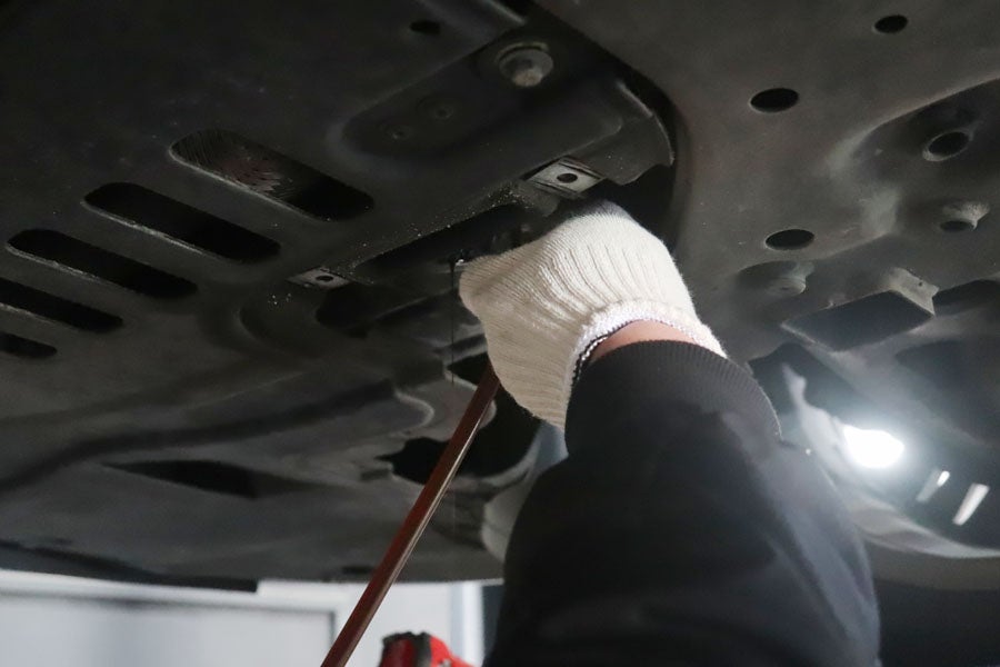 합리적인 선택인 그랜저 LPI 합성유 교환을 위해 오산에서 8 022 IMG 3260