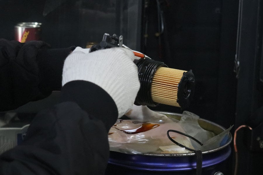 합리적인 선택인 그랜저 LPI 합성유 교환을 위해 오산에서 12 026 IMG 3265