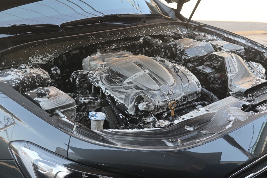 합리적인 선택인 그랜저 LPI 합성유 교환을 위해 오산에서 14 028 IMG 3269