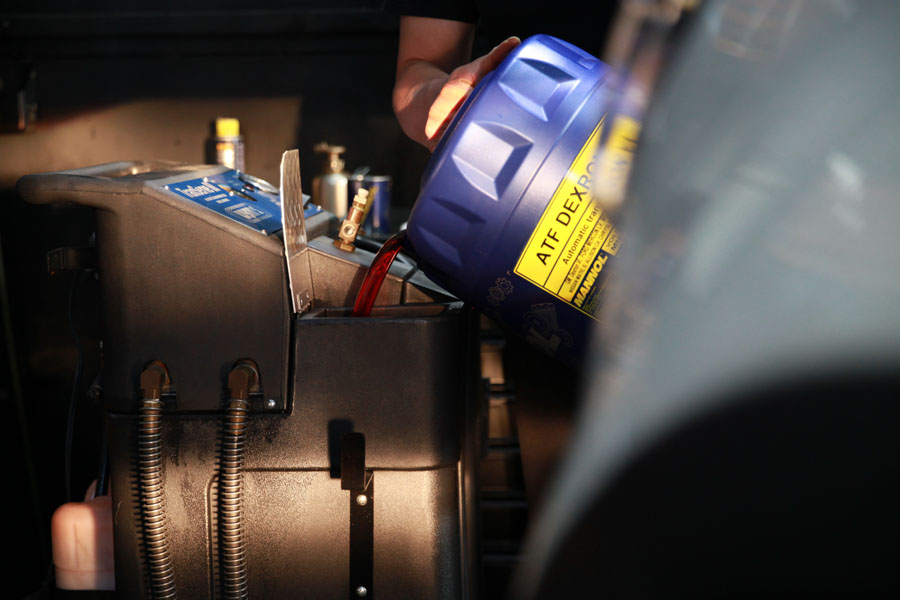 뉴 코란도C 미션오일 교환