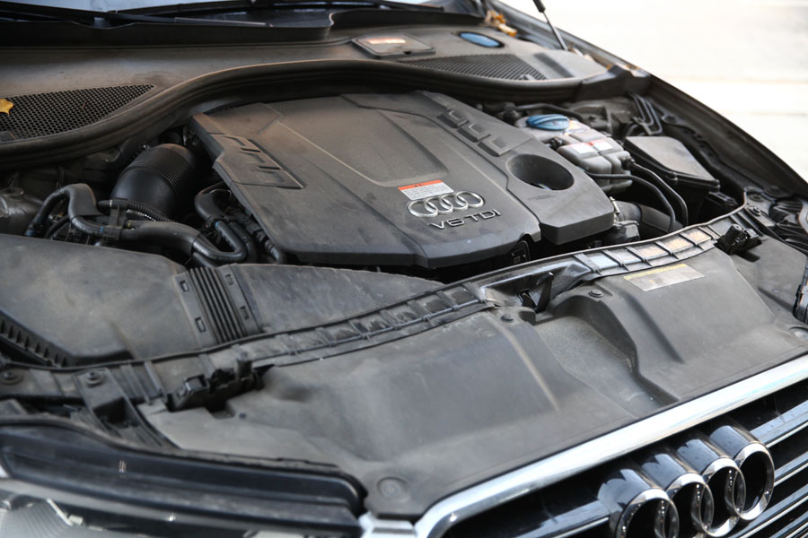 영통 아우디 엔진오일 교환 A6 40TDI 차량에 조용한 합성유 18 020 IMG 7524