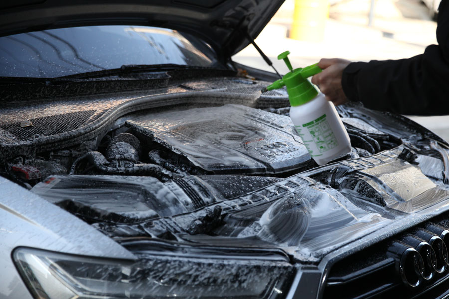 영통 아우디 엔진오일 교환 A6 40TDI 차량에 조용한 합성유 20 022 IMG 7526