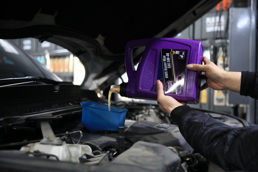 랜드로버 레인지로버 스포츠 엔진오일 교체