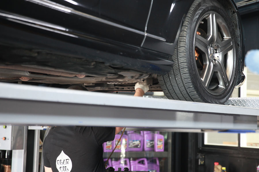 벤츠 S350 엔진오일 교체